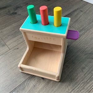 Lovevery Wooden Peg Drop